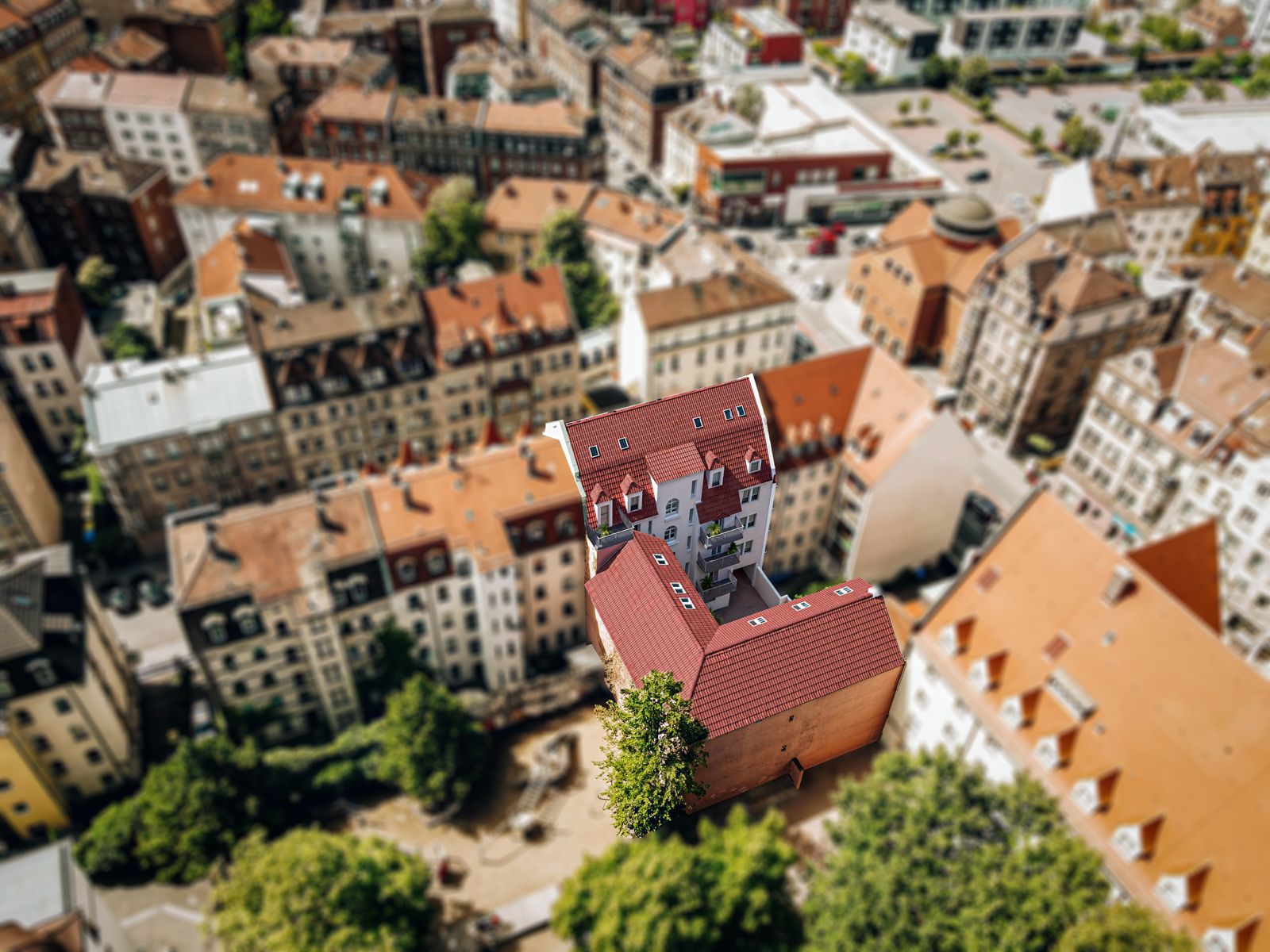 Dronenshot Nürnberg